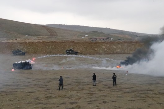 Siirt Emniyetinden Gerçeği Artmayan Tatbikat