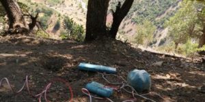 ERUH ÇİRAV DAĞINDA TUZAKLANMIŞ 3 EYP İMHA EDİLDİ