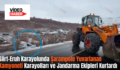 Siirt-Eruh Karayolunda Şarampole Yuvarlanan Kamyoneti Karayolları ve Jandarma Ekipleri Kurtardı