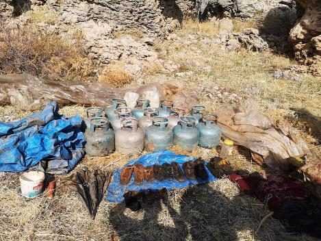Siirt’in Eruh ilçesi Yassıdağ bölgesinde İl Jandarma Komutanlığı ekiplerince, terör