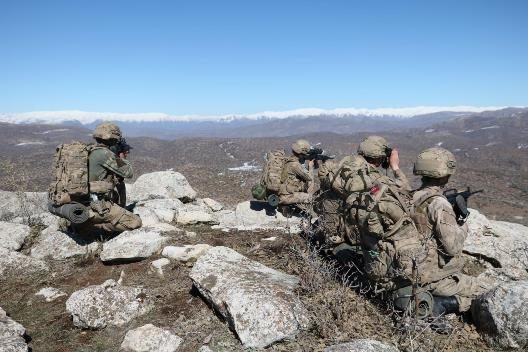 Siirt İl Jandarma Komutanlığı ekiplerince terör örgütü PKK’ya karşı Eruh