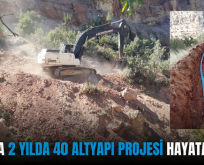 ERUH’TA 2 YILDA 40 ALTYAPI PROJESİ HAYATA GEÇTİ
