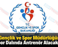 Siirt Gençlik ve Spor Müdürlüğünde 26 Spor Dalında Antrenör Alacak