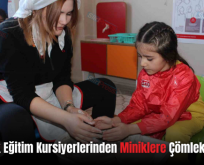Siirt Halk Eğitim Kursiyerlerinden Miniklere Çömlek Etkinliği