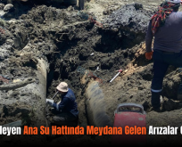 Siirt’i Besleyen Ana Su Hattında Meydana Gelen Arızalar Onarılıyor