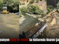 Siirt’i Besleyen Hizan ve Hesko Su Hatlarında Onarım Çalışması
