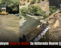 Siirt’i Besleyen Hizan ve Hesko Su Hatlarında Onarım Çalışması