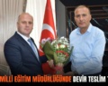 SİİRT İL MİLLİ EĞİTİM MÜDÜRLÜĞÜNDE DEVİR TESLİM TÖRENİ