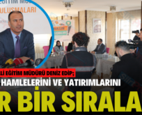 SİİRT’TE EĞİTİM HAMLELERİNİ VE YATIRIM PROGRAMLARINI BİR BİR SIRALADI