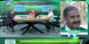 “18 TEMMUZ’DA MAÇLARIN OYNATILMASI MÜMKÜN GÖZÜKMÜYOR”