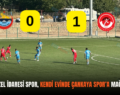 SİİRT İL ÖZEL İDARESİ SPOR, KENDİ EVİNDE ÇANKAYA SPOR’A MAĞLUP OLDU