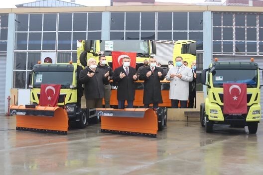 Siirt İl Özel İdaresi, makine parkına 3 yeni hizmet aracı
