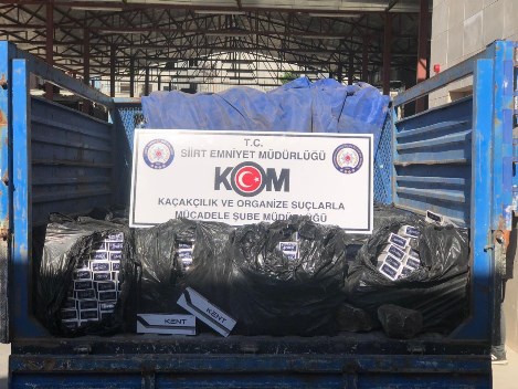 KURTALAN’DA 15 BİN PAKET BANDROLSÜZ KAÇAK SİGARA ELE GEÇİRİLDİ