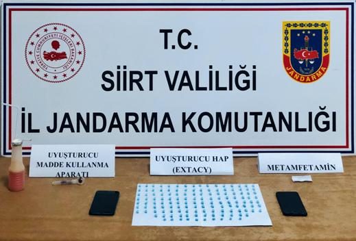 Siirt İl Jandarma Komutanlığı’na bağlı ekipler, kentte uyuşturucu madde ticareti