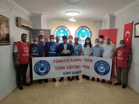Türkiye Kamu Çalışanları Sendikaları (Kamu-Sen) Siirt İl Temsilciliği, hükümetin, memur