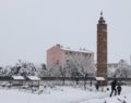 SİİRT, KAR YAĞIŞIYLA BEYAZA BÜRÜNDÜ
