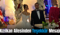 Kızılkan Ailesinden Teşekkür Mesajı