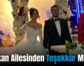 Kızılkan Ailesinden Teşekkür Mesajı