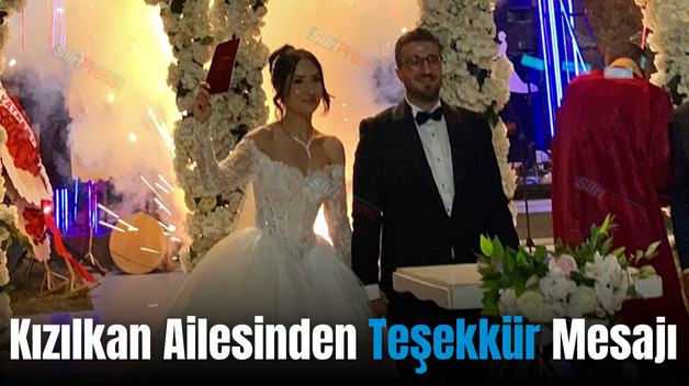Kızılkan Ailesinden Teşekkür Mesajı