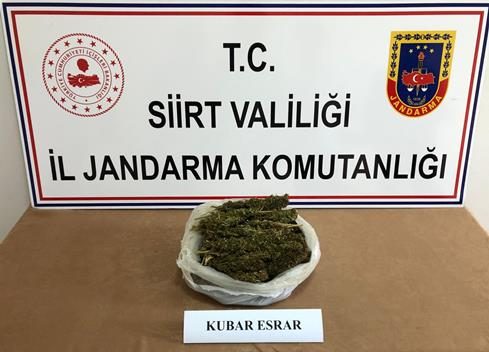Siirt İl Jandarma Komutanlığı Kaçakçılık ve Organize Suçlarla Mücadele Şube