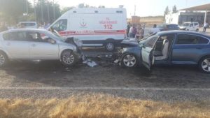 Siirt’in Kurtalan ilçesinde meydana gelen trafik kazasında 7 kişi yaralandı.