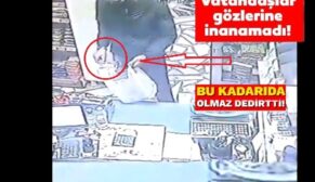 KURTALAN’DA YARDIM KUTUSU HIRSIZLIĞI GÜVENLİK KAMERASINDA!..