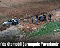 Kurtalan’da Otomobil Şarampole Yuvarlandı: 3 Yaralı