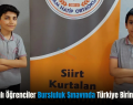 Kurtalanlı Öğrenciler Bursluluk Sınavında Türkiye Birincisi Oldu