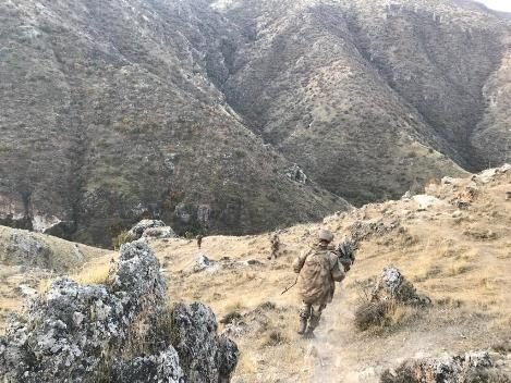 Siirt’in Gökçebağ beldesinde terör örgütü PKK’ya yönelik düzenlenen operasyonda tespit