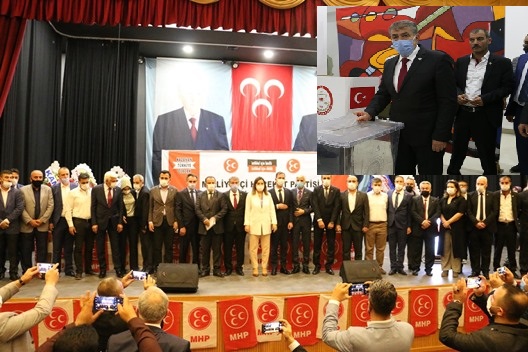 SİİRT MHP’DE CANTÜRK YENİDEN GÜVEN TAZELEDİ