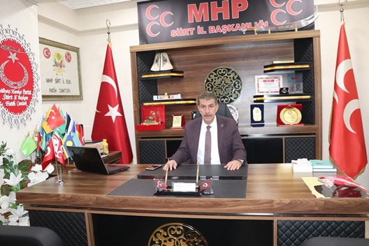 SİİRT MHP’DEN İSRAİL’E SERT TEPKİ