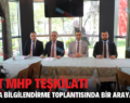 SİİRT MHP TEŞKİLATI BASINLA BİLGİLENDİRME TOPLANTISINDA BİR ARAYA GELDİ