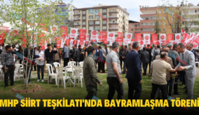 MHP SİİRT TEŞKİLATI’NDA BAYRAMLAŞMA TÖRENİ