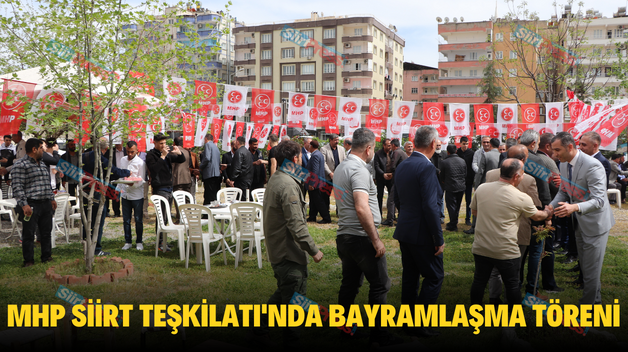 MHP SİİRT TEŞKİLATI’NDA BAYRAMLAŞMA TÖRENİ