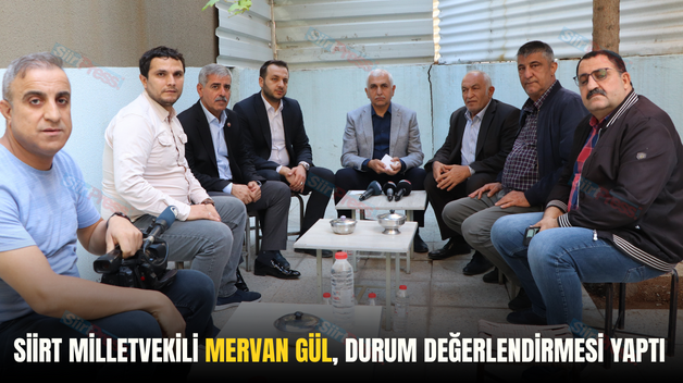 SİİRT MİLLETVEKİLİ MERVAN GÜL, DURUM DEĞERLENDİRMESİ YAPTI