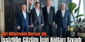 Siirt Milletvekili Mervan Gül, İşsizliğe Çözüm İçin Kolları Sıvadı
