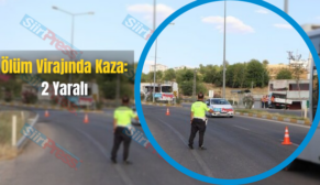 Siirt Ölüm Virajında Kaza: 2 Yaralı