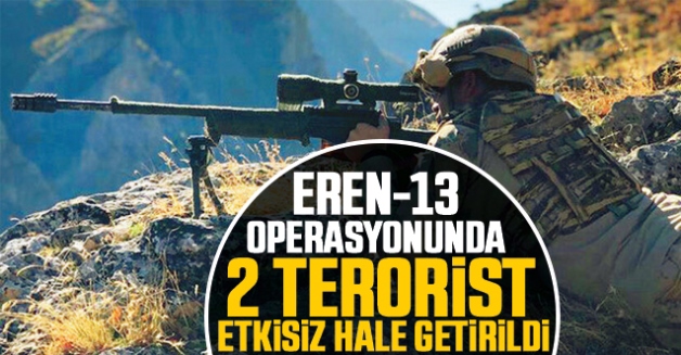 PERVARİ KIRSALINDA 2 TERÖRİST ETKİSİZ HALE GETİRİLDİ