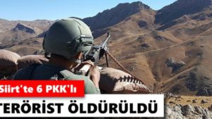 İçişleri Bakanlığı iç güvenlik operasyonları kapsamında Siirt’in Pervari ilçesi (HEREKOL)