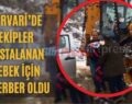 Pervari’de Ekipler Hastalanan Bebek İçin Seferber Oldu