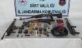PERVARİ’DE PKK’NIN CEPHANELİĞİ BULUNDU