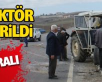 PERVARİ’DE TRAKTÖR DEVRİLDİ: 4 YARALI