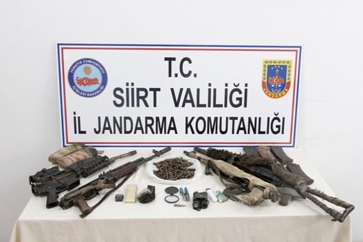 Siirt’in Pervari ilçesi Herekol bölgesinde güvenlik güçlerince terör örgütüne yönelik