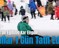 Pervari’de Eğitime Kar Engeli!..Okullar 1 Gün Tatil Edildi