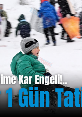 Pervari’de Eğitime Kar Engeli!..Okullar 1 Gün Tatil Edildi