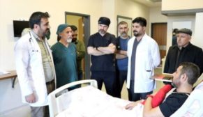 PERVARİ’DE TAŞIDIĞI HASTAYLA AYNI RAHATSIZLIĞA YAKALANAN AMBULANS ŞOFÖRÜ VAN’DA TEDAVİ EDİLDİ