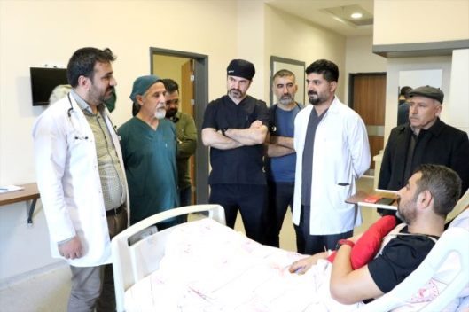 Siirt’in Pervari ilçesinde diseksiyon (kalpten çıkan ana damar yırtığı) rahatsızlığı