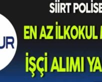 SİİRT POLİS EVİ 1 GEÇİCİ PERSONEL ALACAK…BAŞVURU İÇİN SON 4 GÜN…