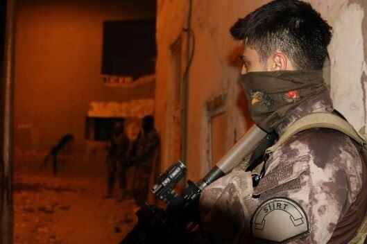 Siirt’te İl Emniyet Müdürlüğü Terörle Mücadele Şube Müdürlüğü ve Özel