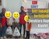 Siirt Sadakataşı Derneğinden Çocuklara Bayramlık Kıyafet